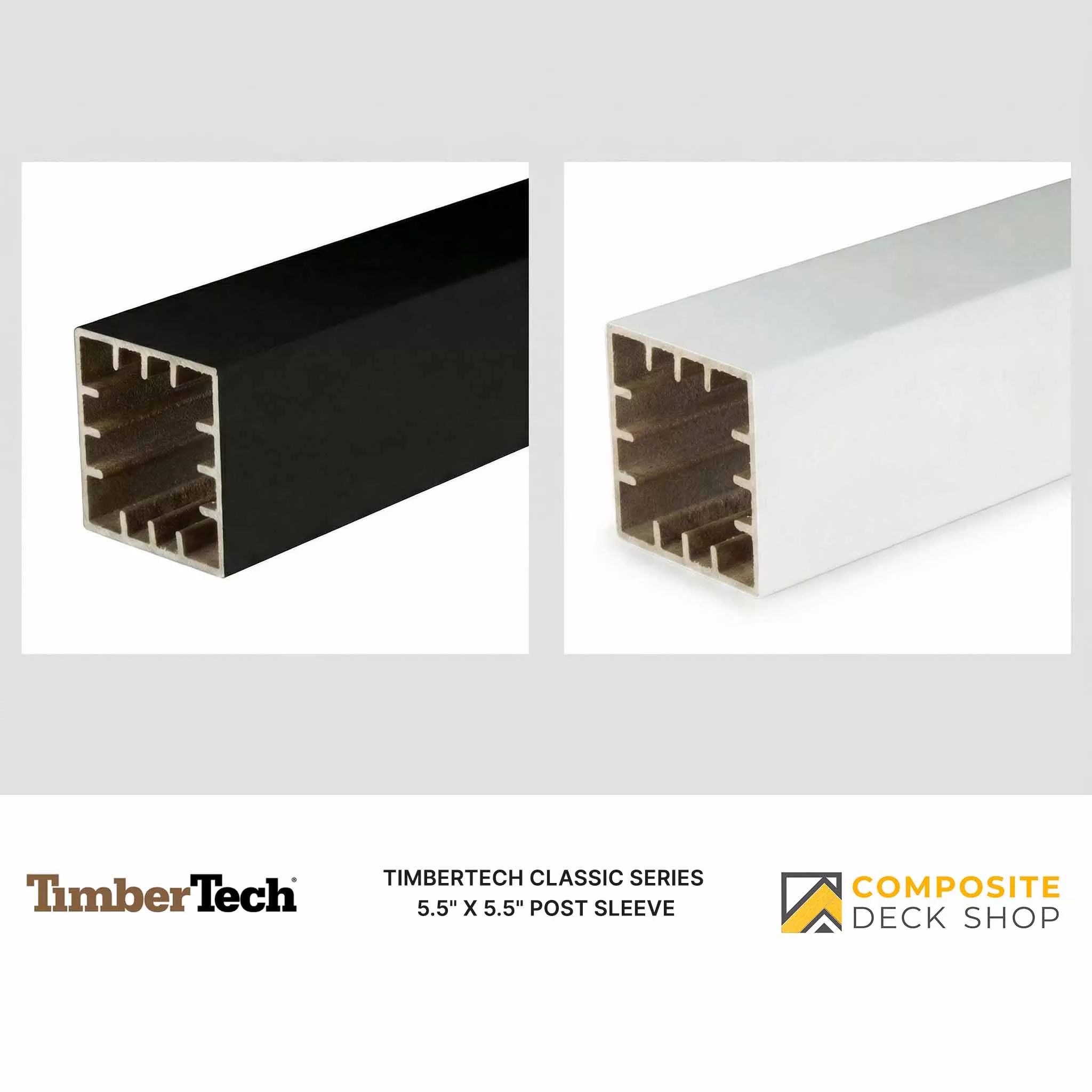 TimberTech Classic Series - 5.5" x 5.5" Post Sleeve