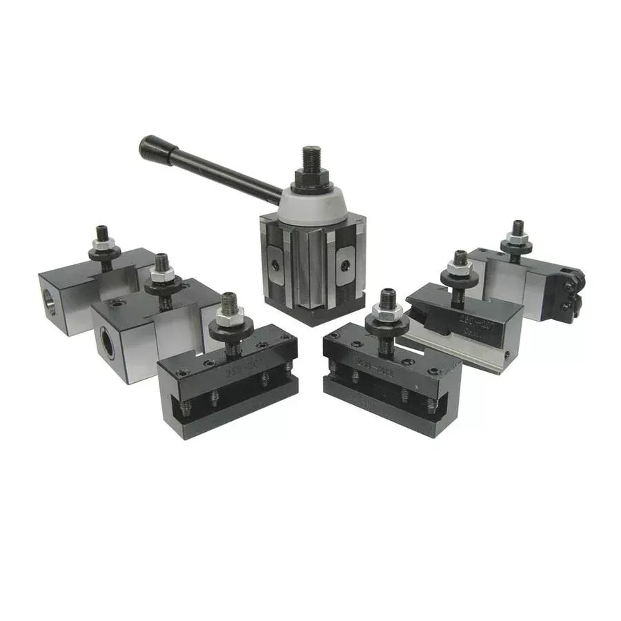 Tool Post Kit - King Canada 7 pc. Quick Change Tool Post Kit KQCT-0012