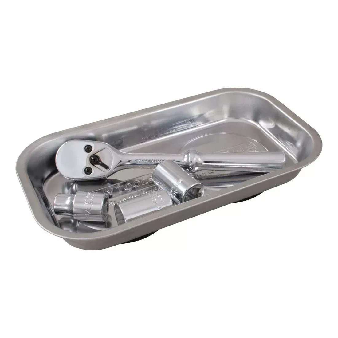 Tool Tray - Gray Tools Rectangular Magentic Tray 89922