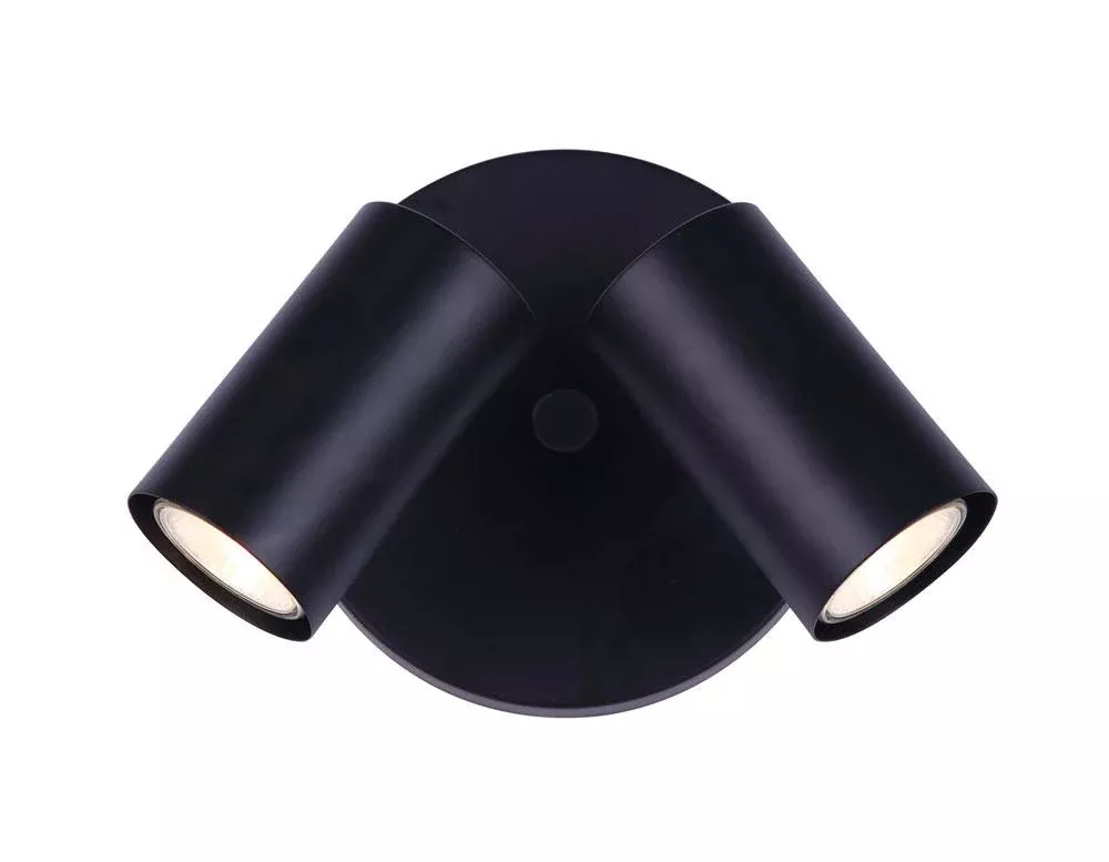 Track Light - Canarm MARENA 2-Light Ceiling/Wall ICW1022A02BK10