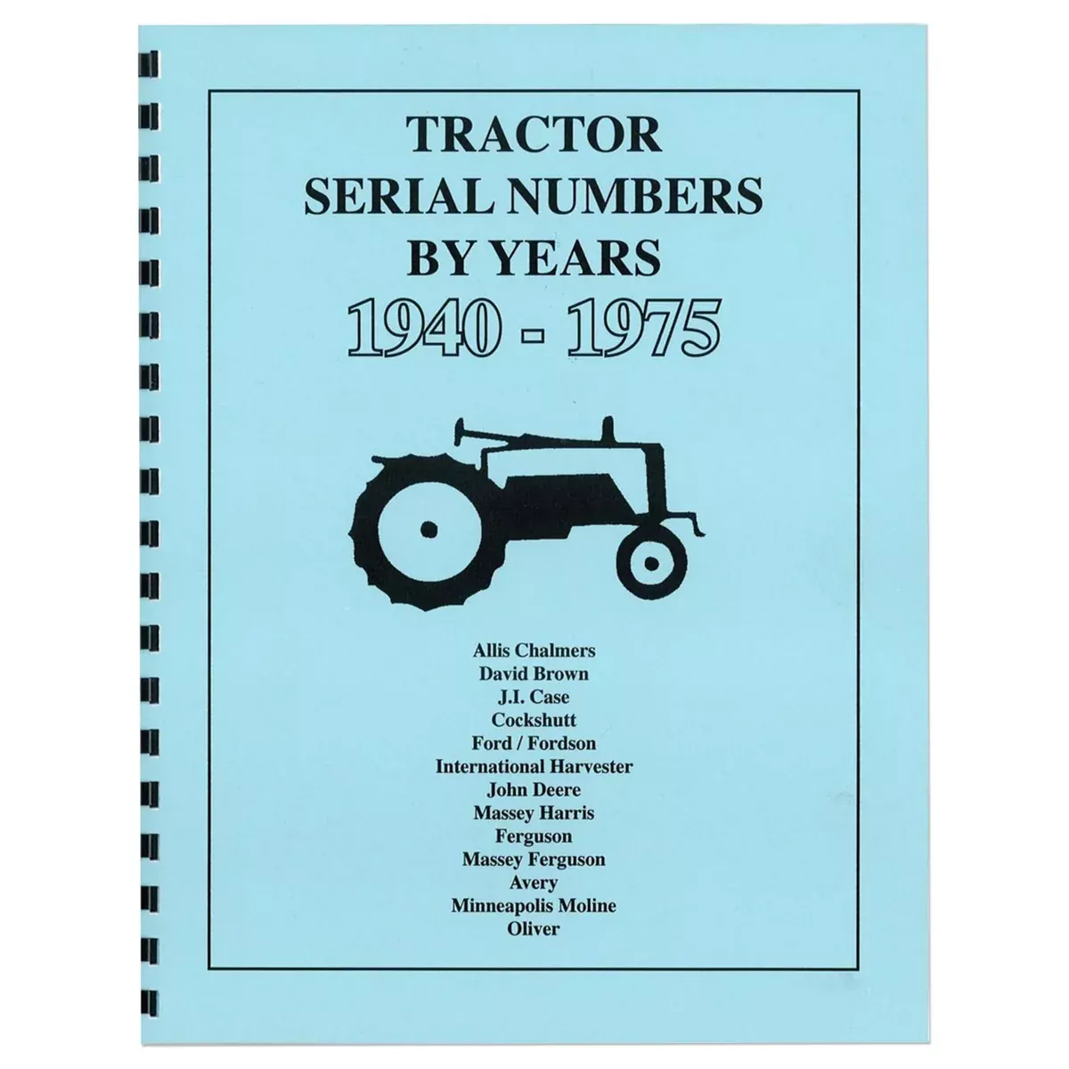Tractor Serial Numbers (1940-1975)