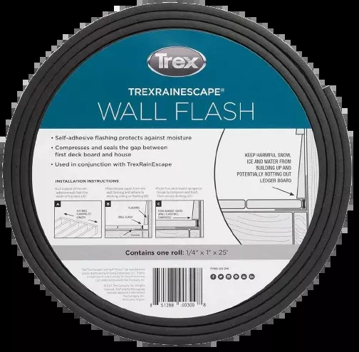 TREX RainEscape Wall Flashing - 25'