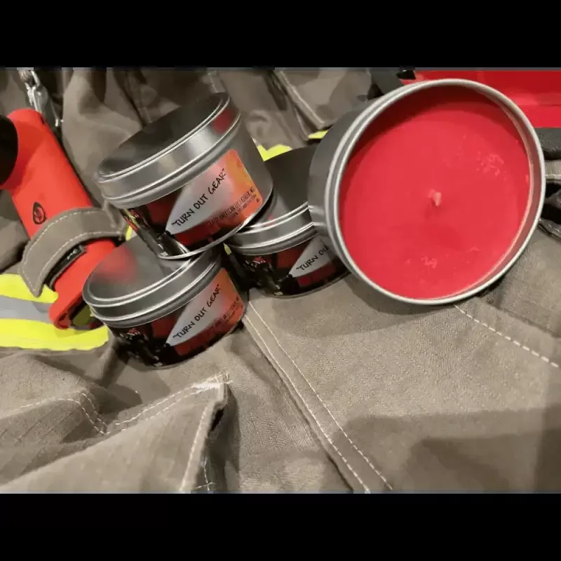 Turn Out Gear Scented Candle