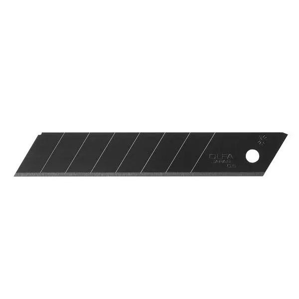 Utility Knife Blades - OLFA 18mm LBB Heavy-Duty Ultra-Sharp Black Snap-Off Replacement Blades, Various Pack Quantities