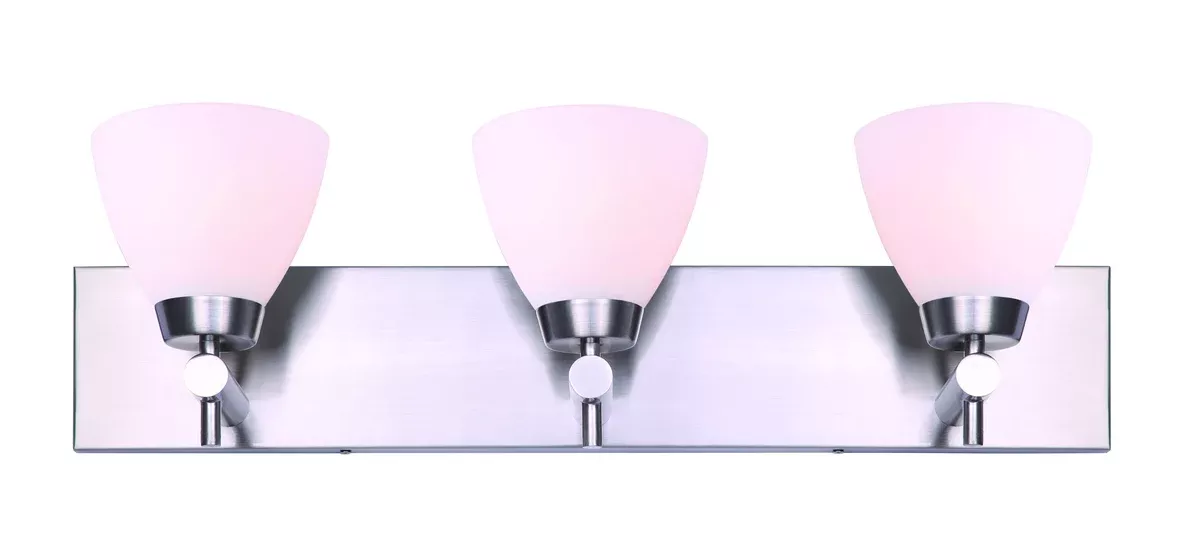Vanity Light - Canarm NOAH Brushed Nickel 3-Light IVL765A03BN