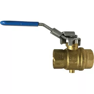 Vented Ball Valve with Locking Handle