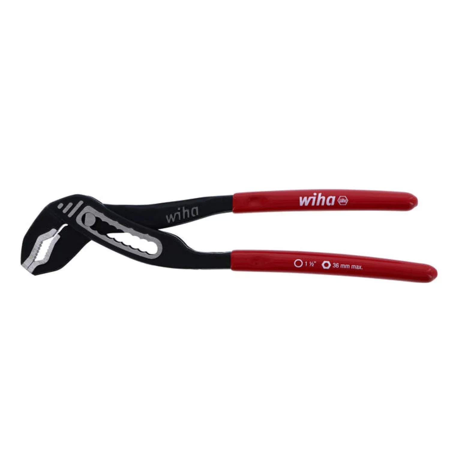 Wiha Tools 32660 7" Adjustable Pliers Box Type with Vinyl Grip