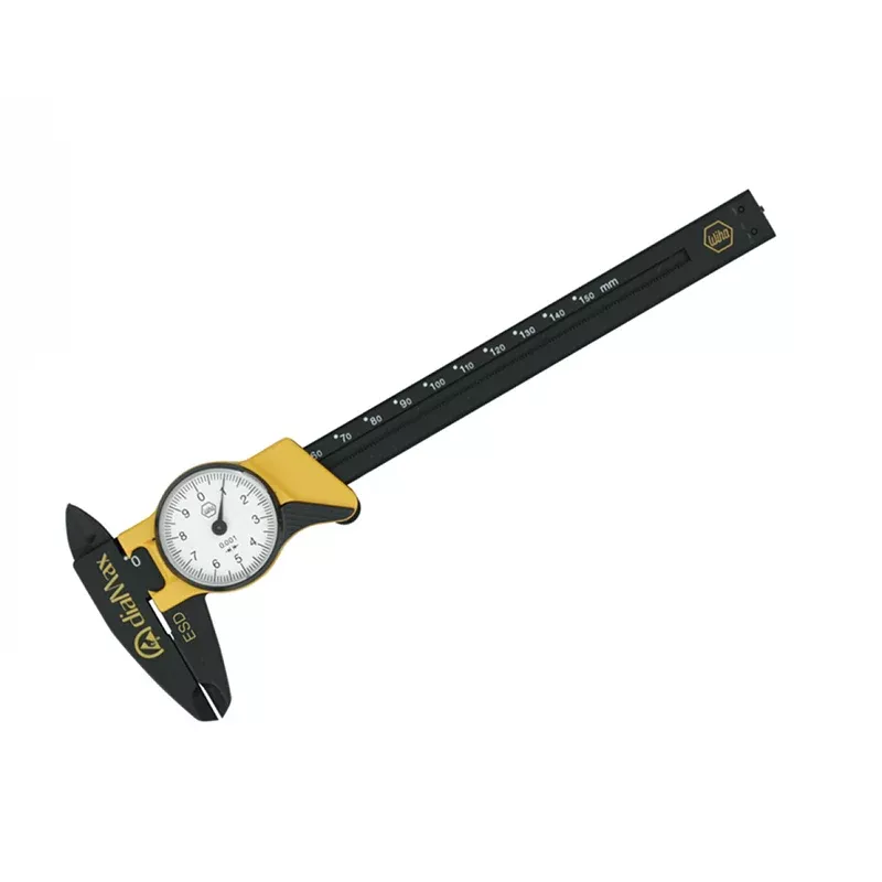 Wiha Tools 41106 ESD Safe Dial Caliper DialMax - Metric
