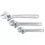 Wrench Set - JET 3PC Adjustable Chrome Vanadium 711102