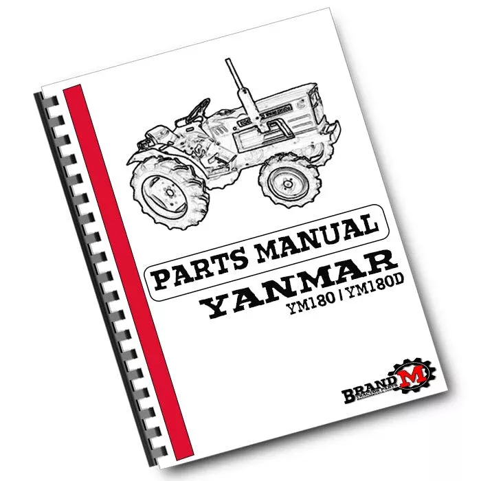Yanmar YM180 / YM180D Parts Manual