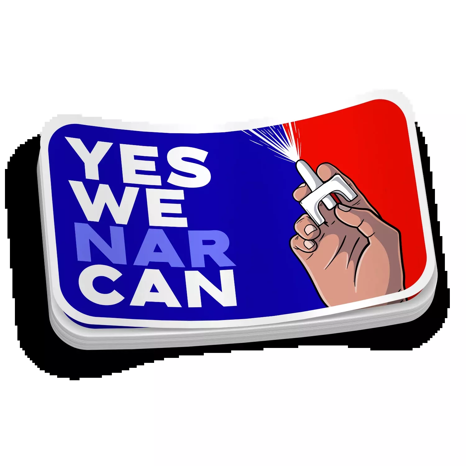 Yes We narCAN! Sticker
