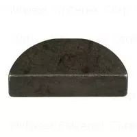 Zinc Woodruff Keys - Durable Fasteners For Secure Assembly - 1/4" X 1/2"